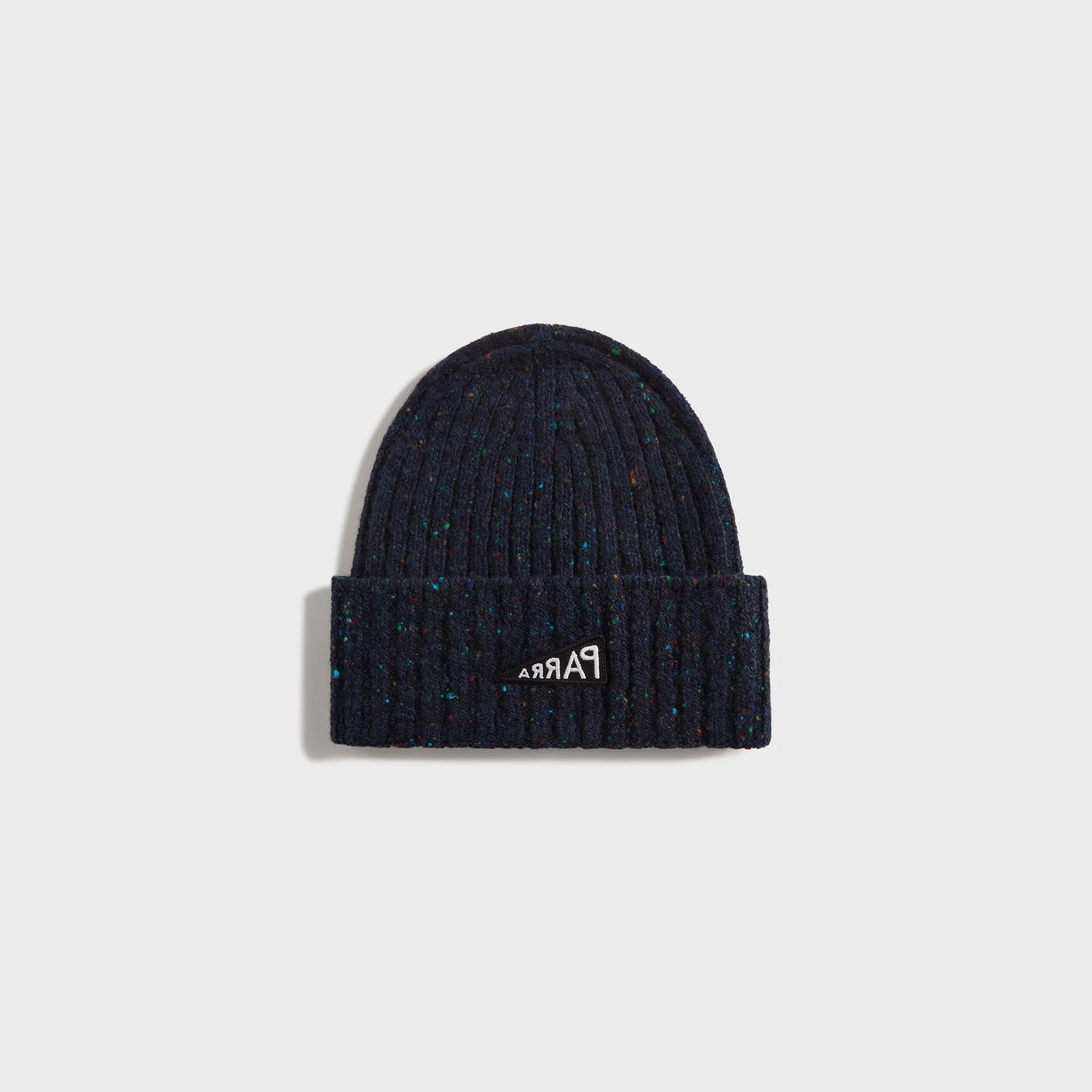 by Parra Reversed Flag Beanie - Blue sold by Kith
