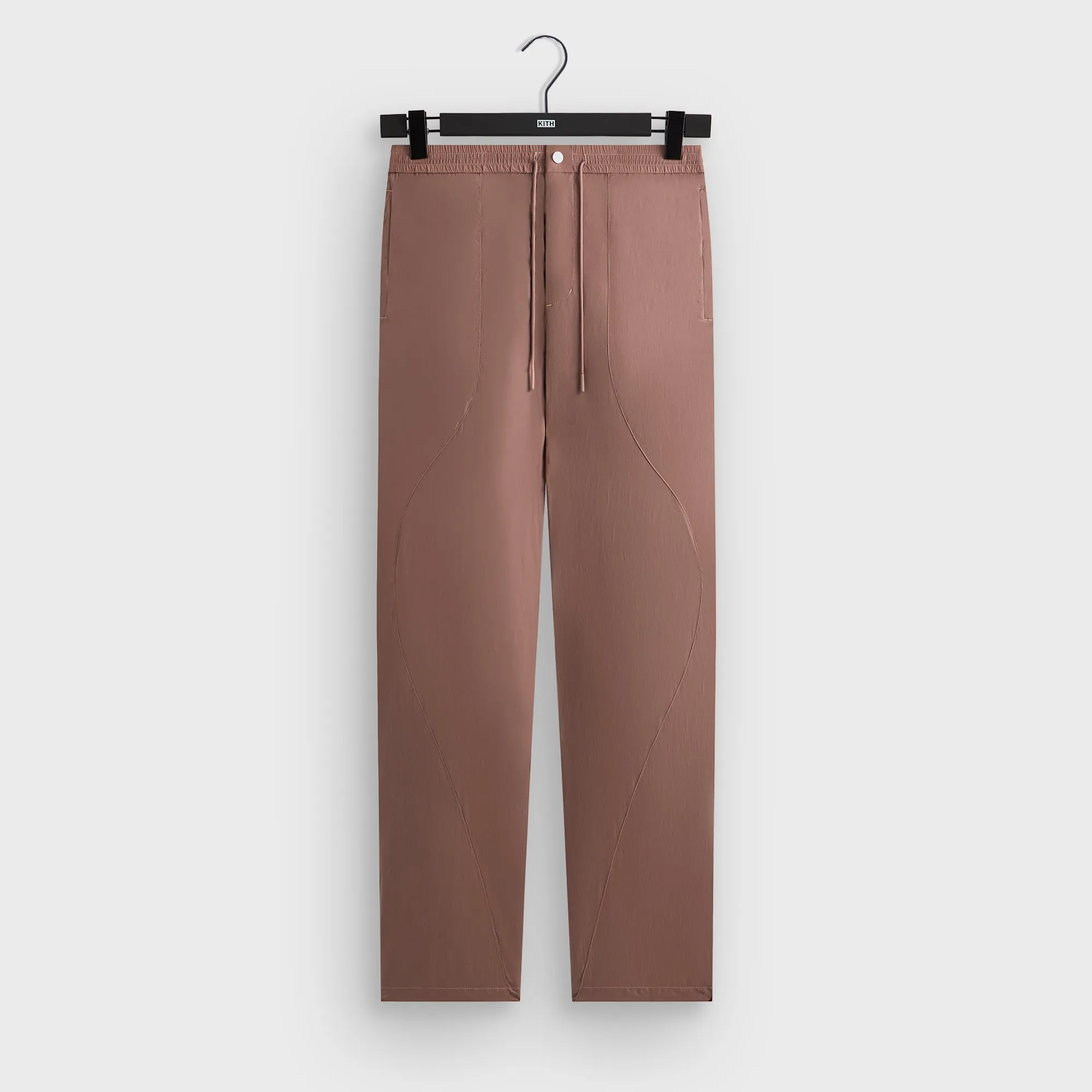 Kith Seamed Nylon Bolt Pant - Dusty Mauve sold by Kith