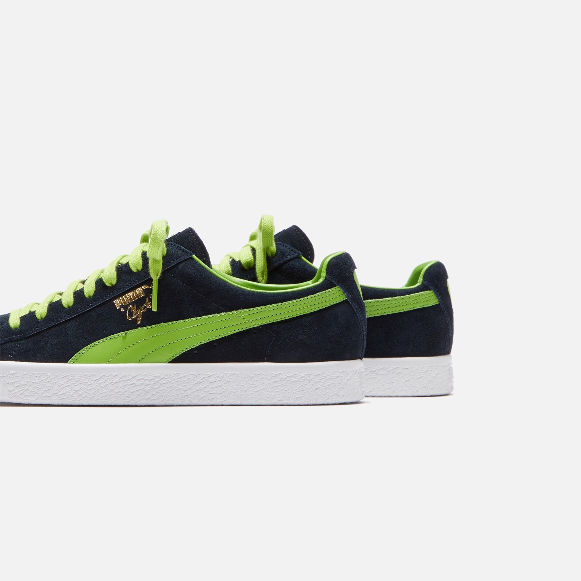 Puma Clyde Clydezilla Made in Japan - Puma Navy / Lime | Parallel