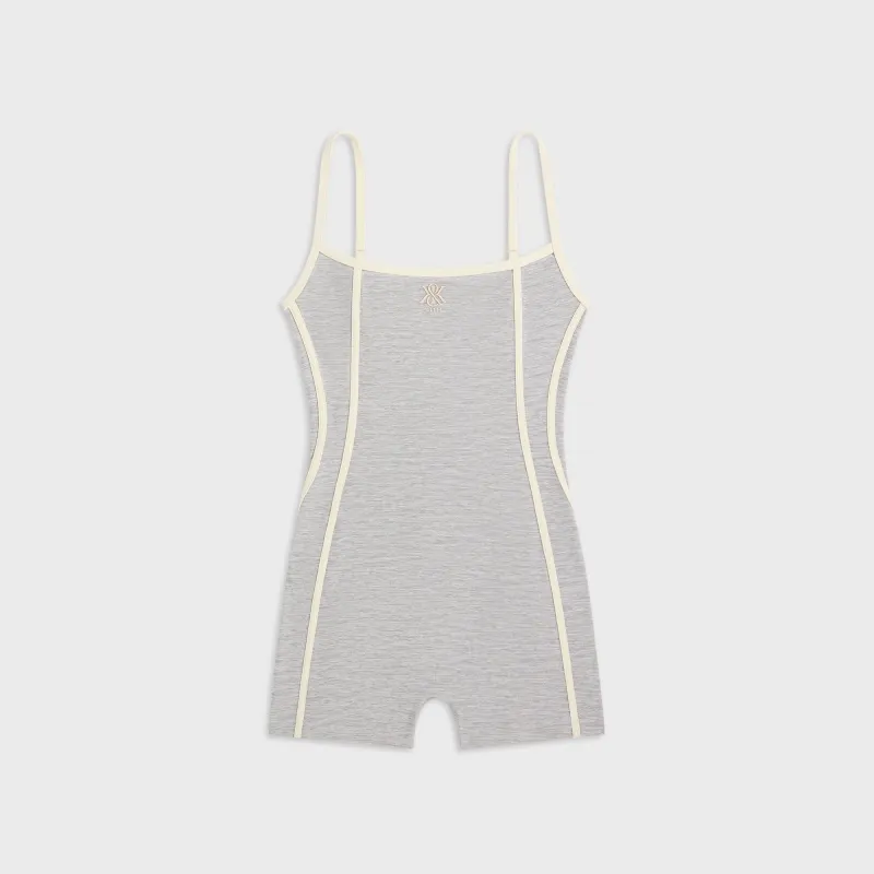 Kith Women Remi Active Romper - Cool Heather Grey sold by Kith