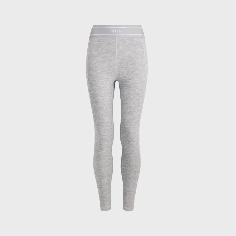 Kith Women Avery Tights - Cool Heather Grey sold by Kith