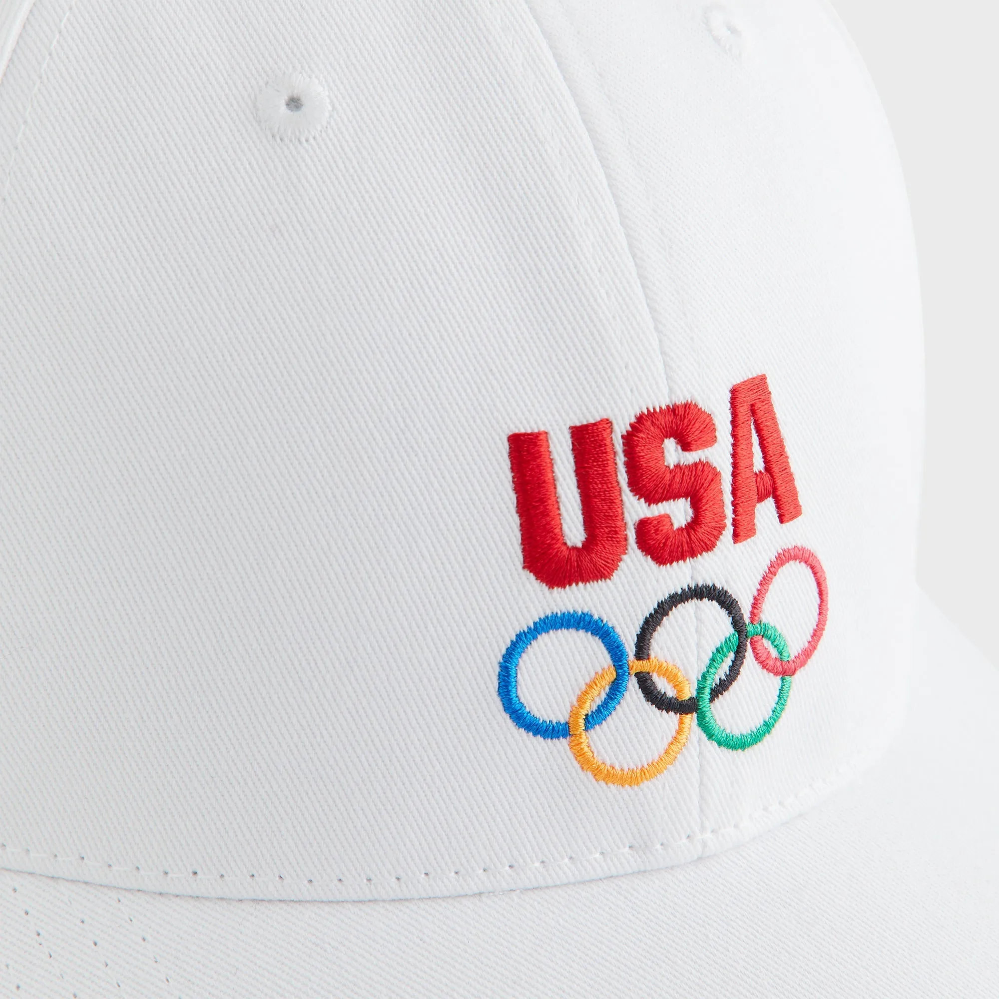 Kith for Team USA Aaron Classic Cap - White sold by Kith product image thumbnail 5