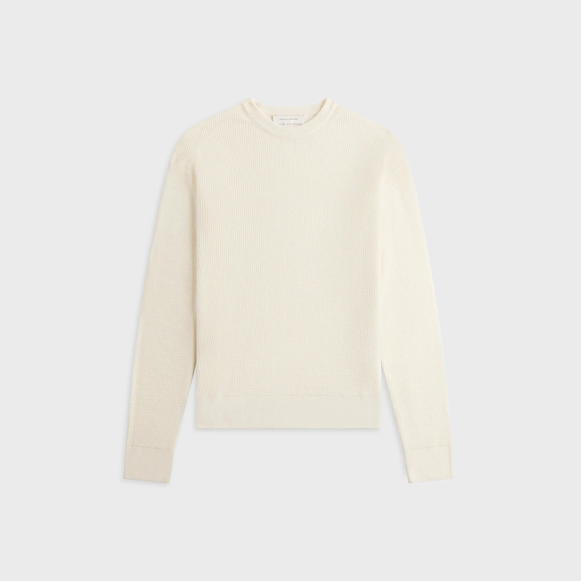 Studio Nicholson x Aaron Levine Portland Knit - Parchment sold by Kith