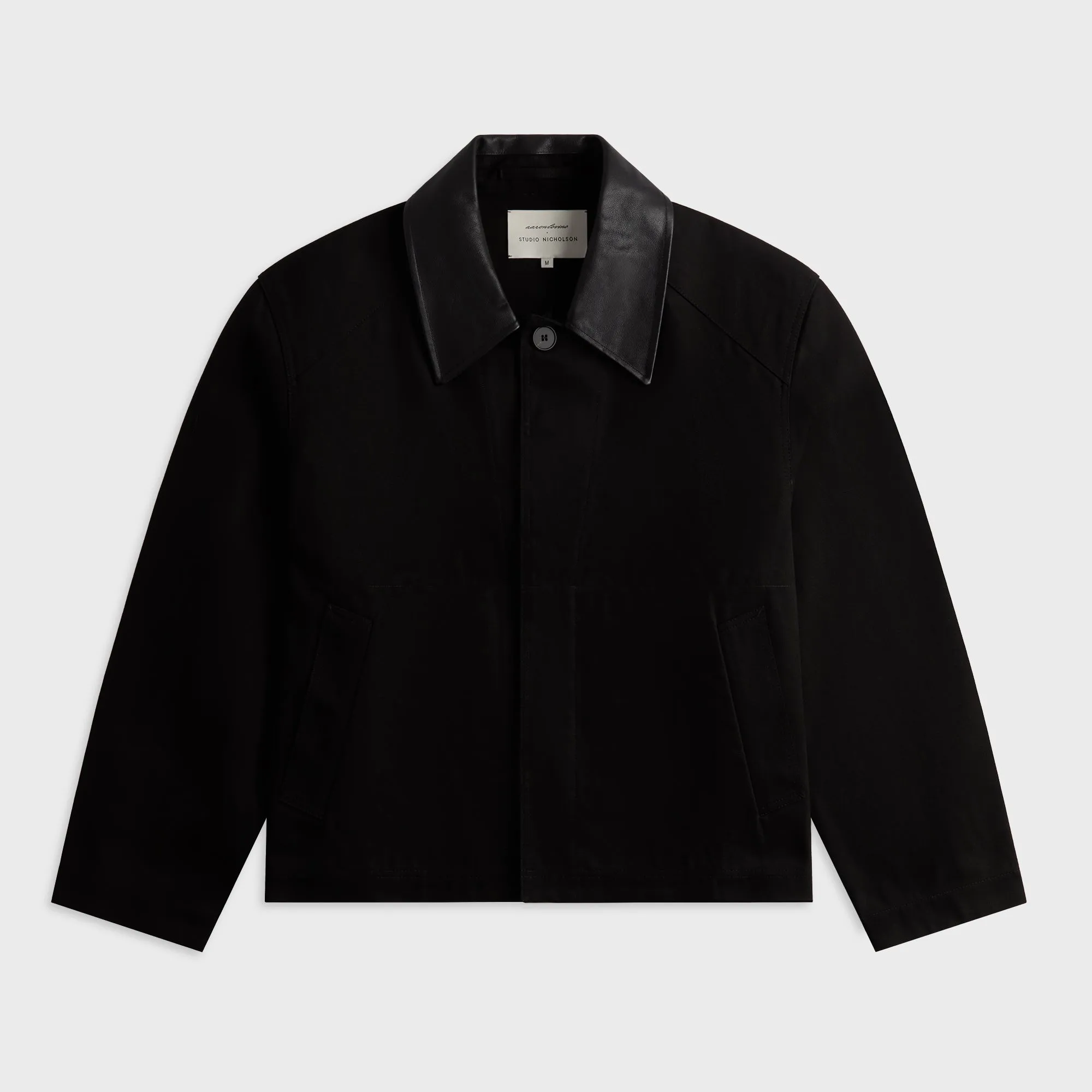 Studio Nicholson x Aaron Levine Barn Jacket - Black sold by Kith