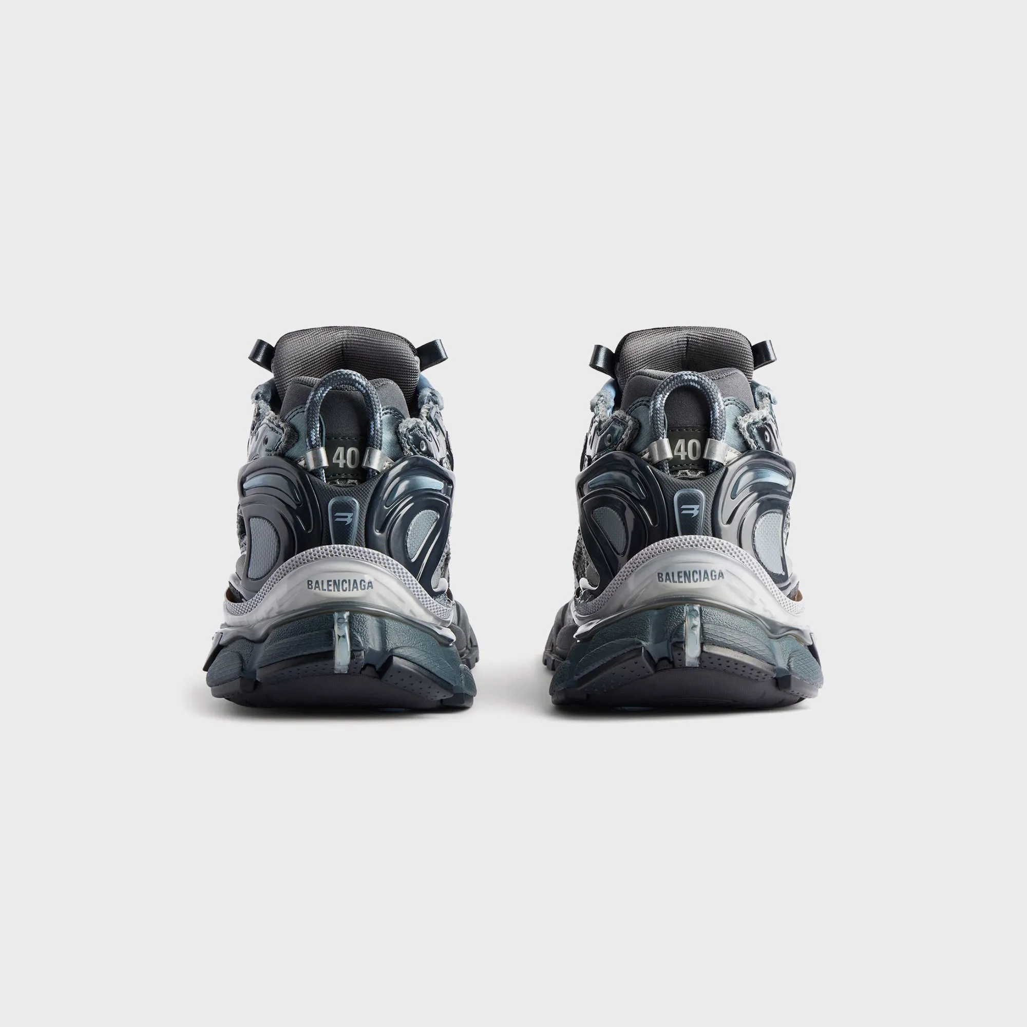 Balenciaga Runner - Grey / Navy / Light Blue sold by Kith product image thumbnail 5