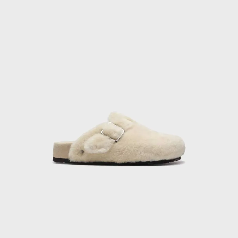 Birkenstock 1774 Boston Shearling - Cream made by Birkenstock