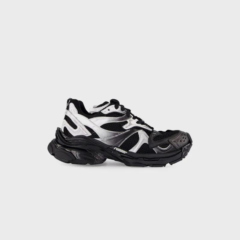 Balenciaga Runner 2 Gradient - Black / White sold by Kith