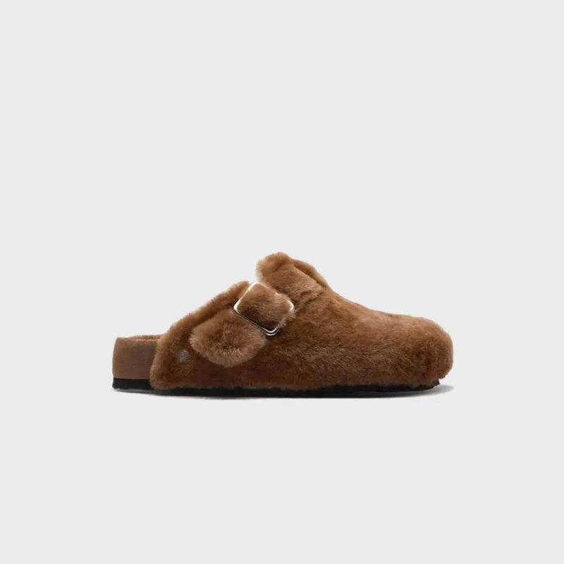 Birkenstock WMNS 1774 Boston Shearling - Caramel made by Birkenstock
