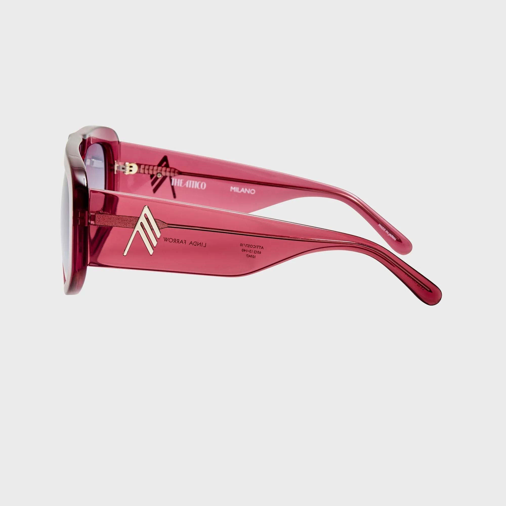 The Attico Milano Sunglasses - Grey sold by Kith product image thumbnail 3