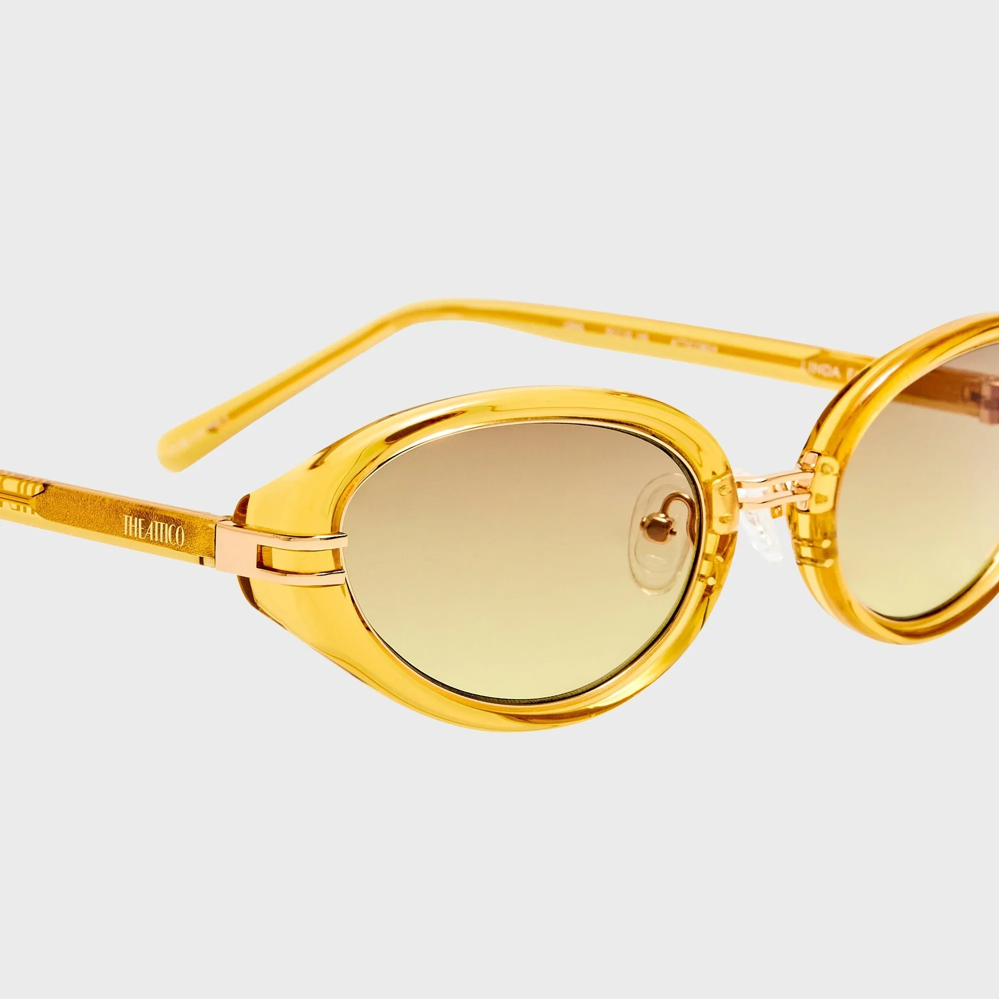The Attico 83 Sunglasses - Yellow sold by Kith product image thumbnail 4