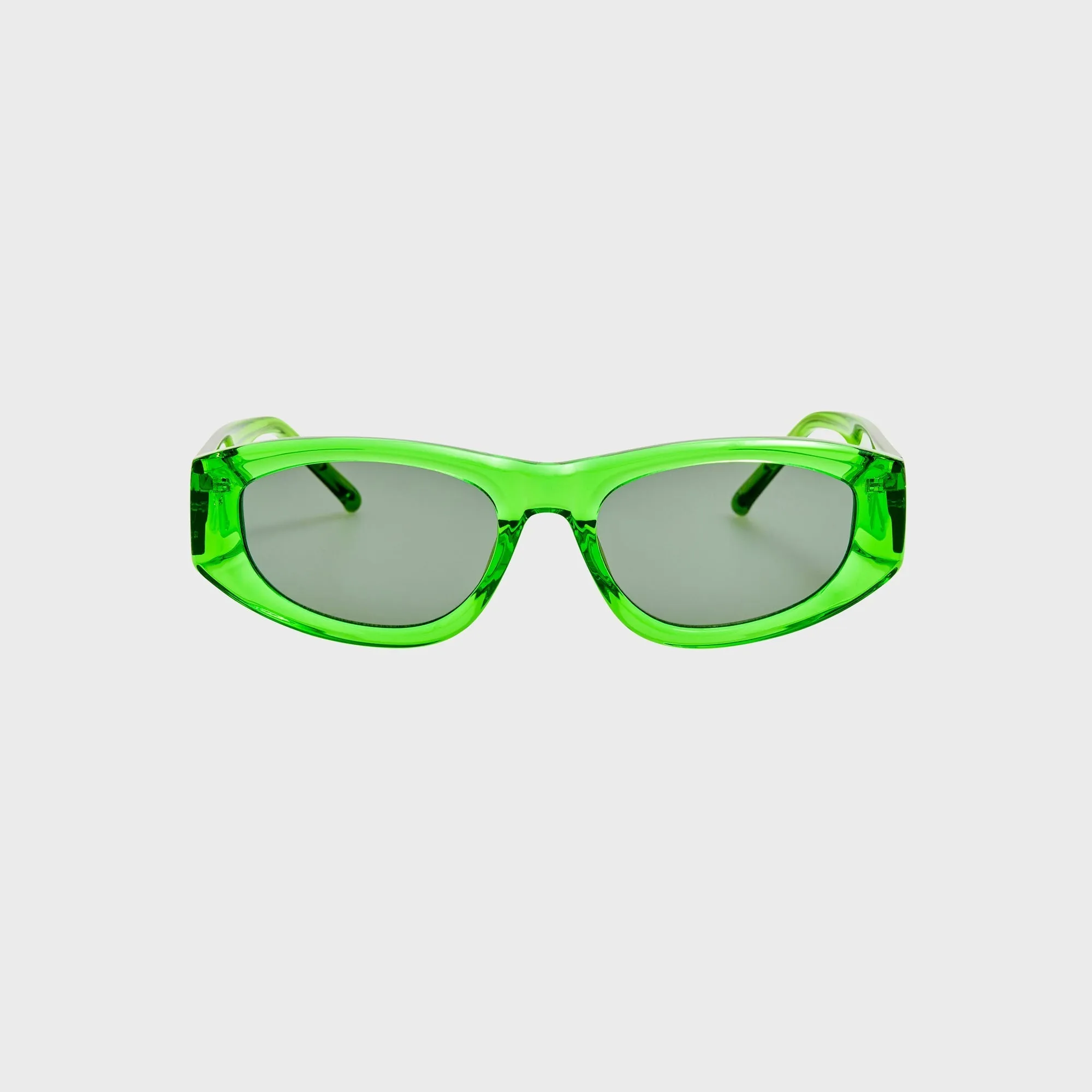 The Attico 80 Sunglasses - Green sold by Kith