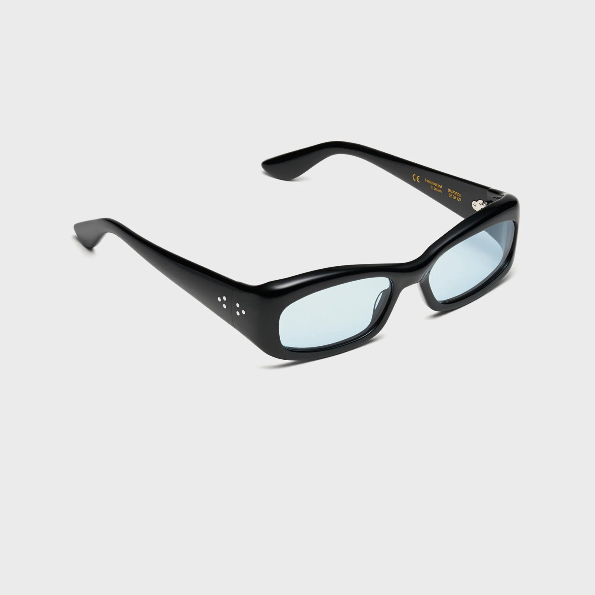 Port Tanger Saudade Sunglasses - Black / Blue Lens sold by Kith product image thumbnail 3