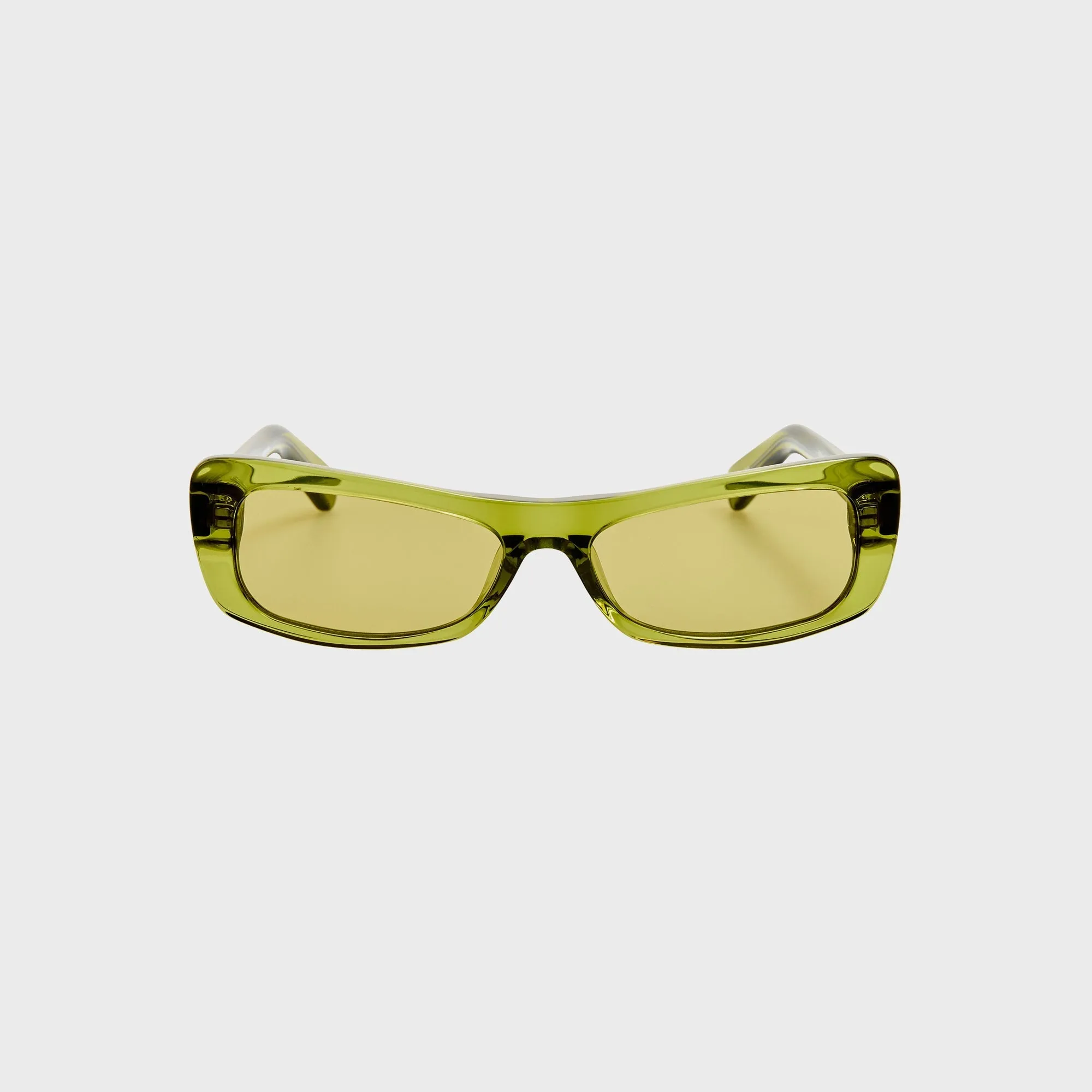 Jacquemus Capri Sunglasses - Green sold by Kith