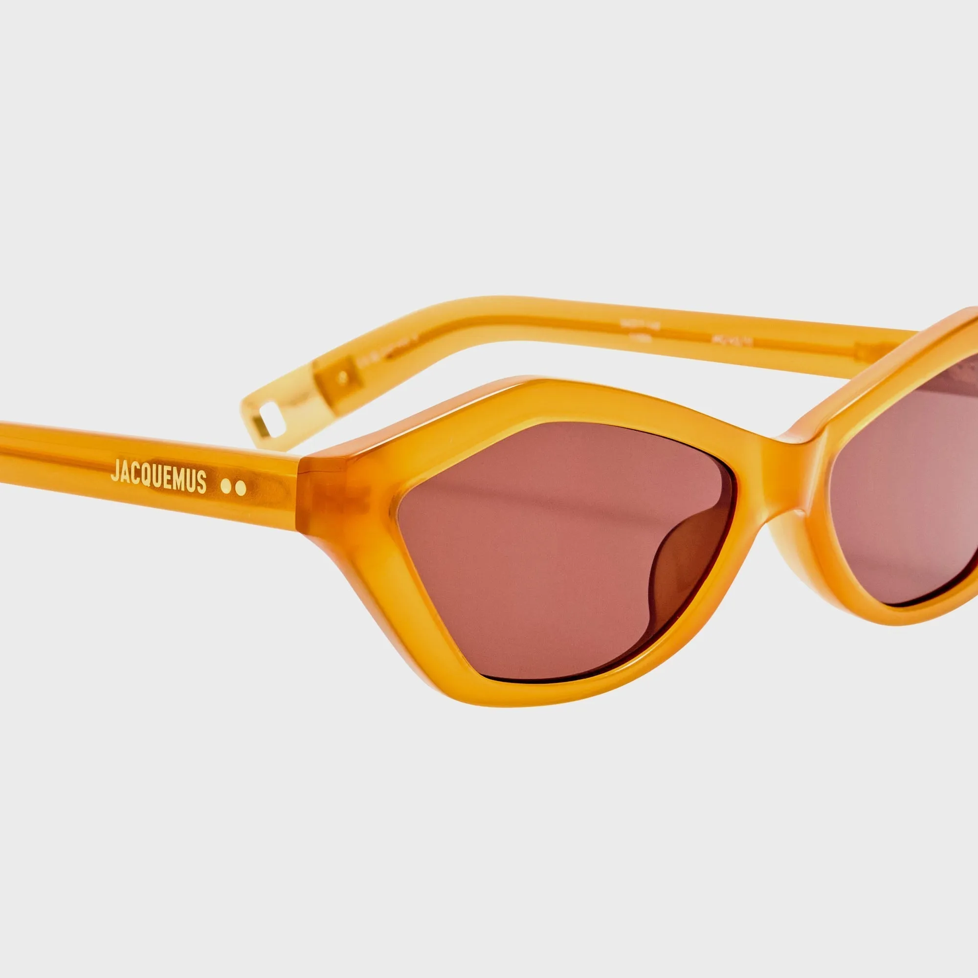 Jacquemus Bambino Sunglasses - Brown sold by Kith product image thumbnail 4