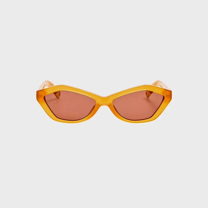 Jacquemus Bambino Sunglasses - Brown sold by Kith