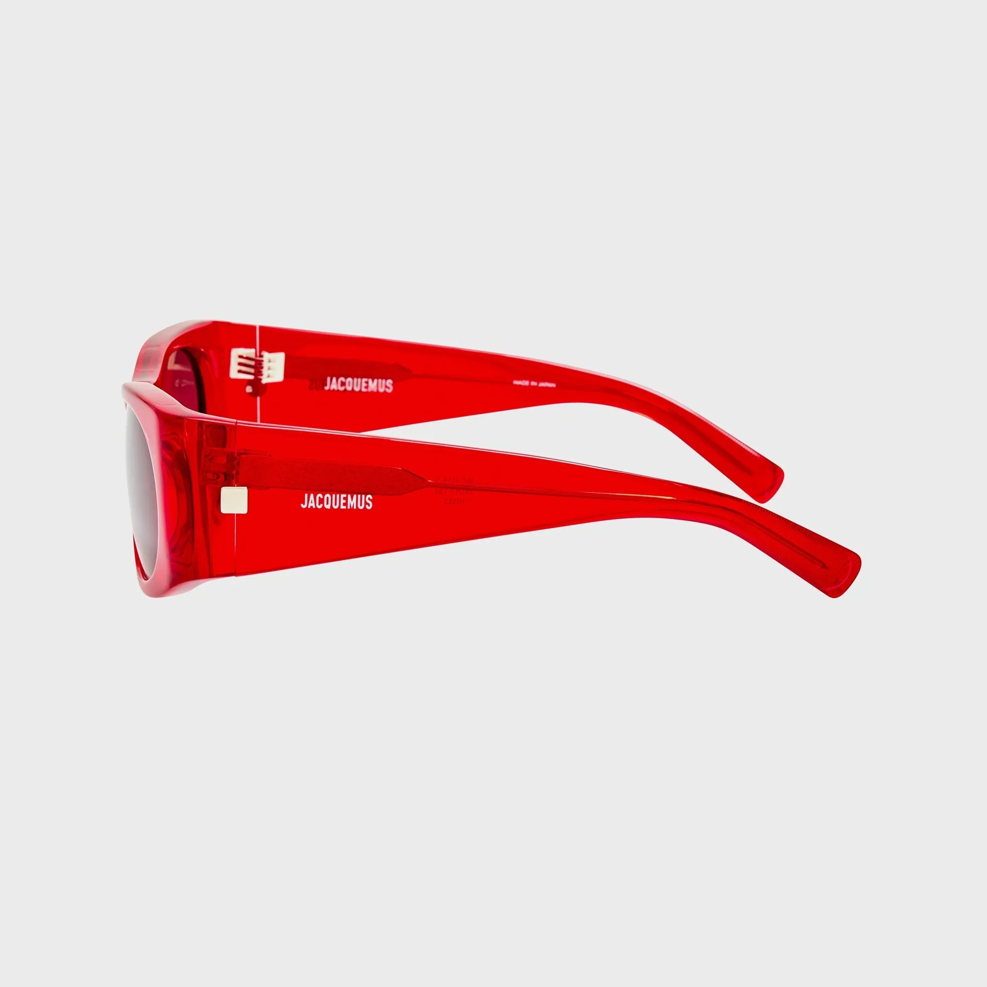 Jacquemus 158 Sunglasses - Red sold by Kith product image thumbnail 3