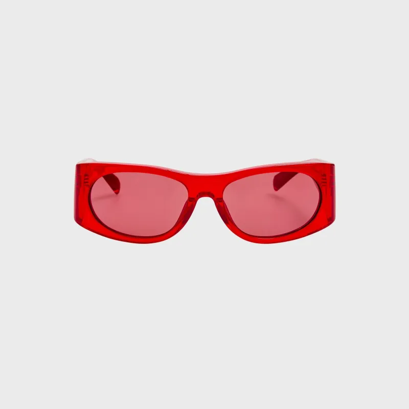 Jacquemus 158 Sunglasses - Red sold by Kith