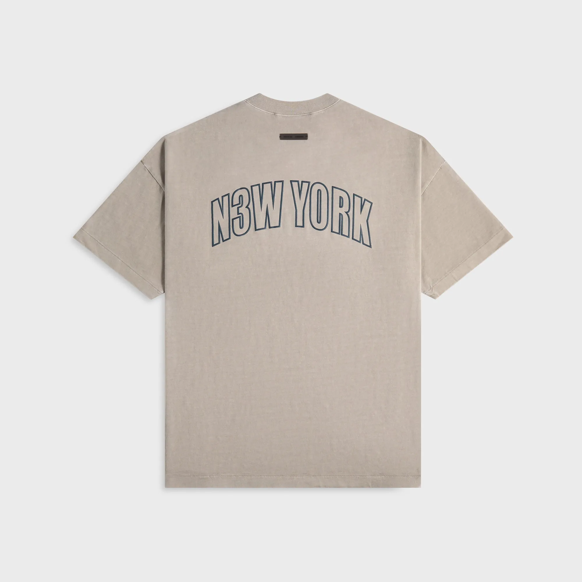 Essentials 90's Short Sleeve Tee - Smoke Grey sold by Kith product image thumbnail 2