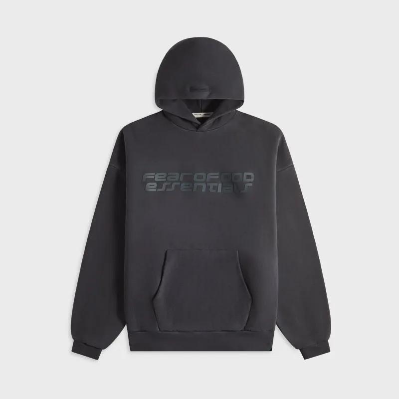 Essentials 90's Hoodie - Vintage Black sold by Kith