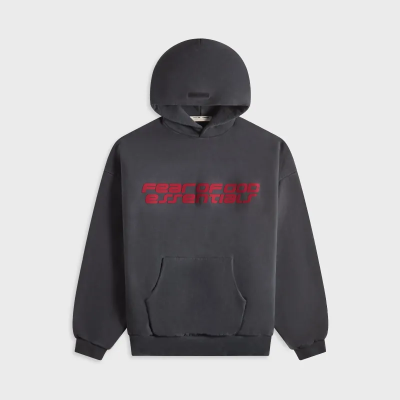 Essentials 90's Hoodie - Iron Grey sold by Kith