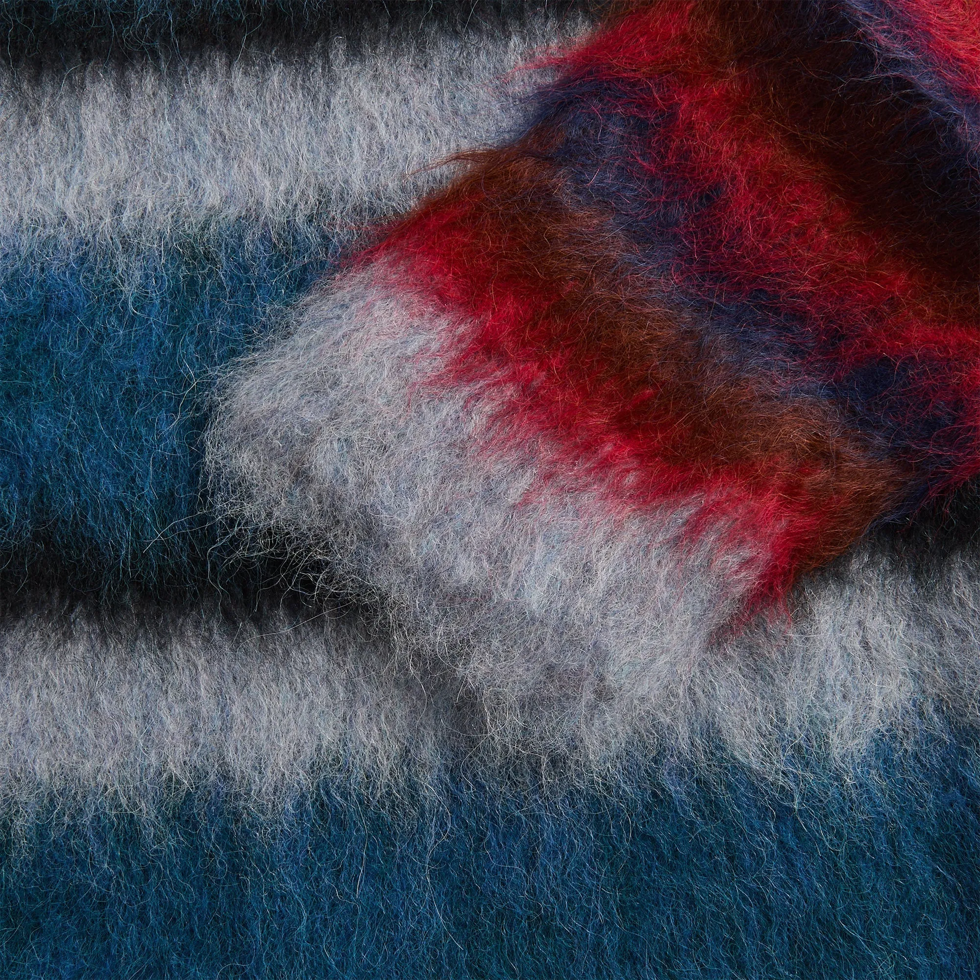 Brain Dead Blurry Lines Alpaca Crewneck Sweater - Multi sold by Kith product image thumbnail 3