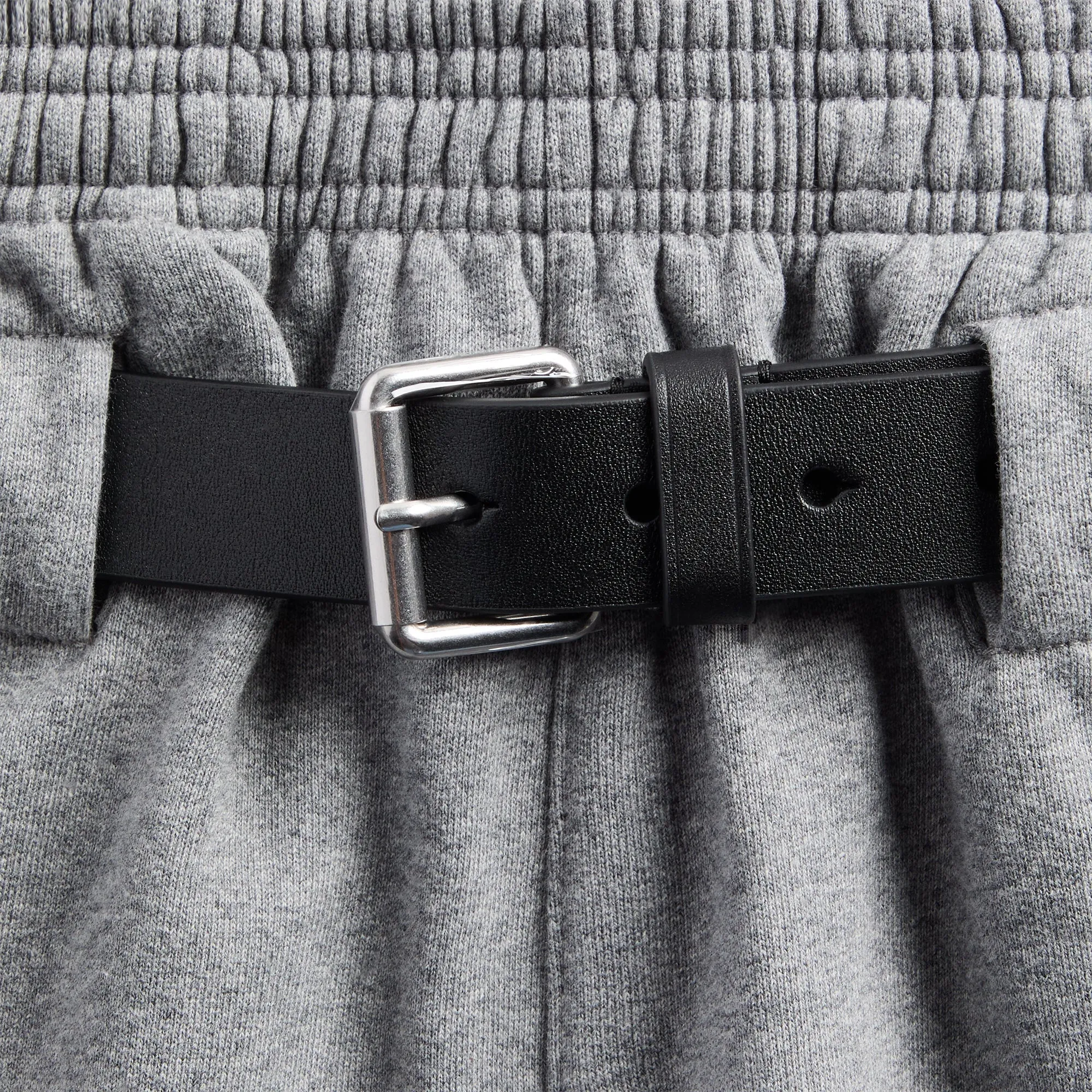 Alexander Wang Crystal Hotfix Mid-Rise Terry Sweatpant - Grey sold by Kith product image thumbnail 4