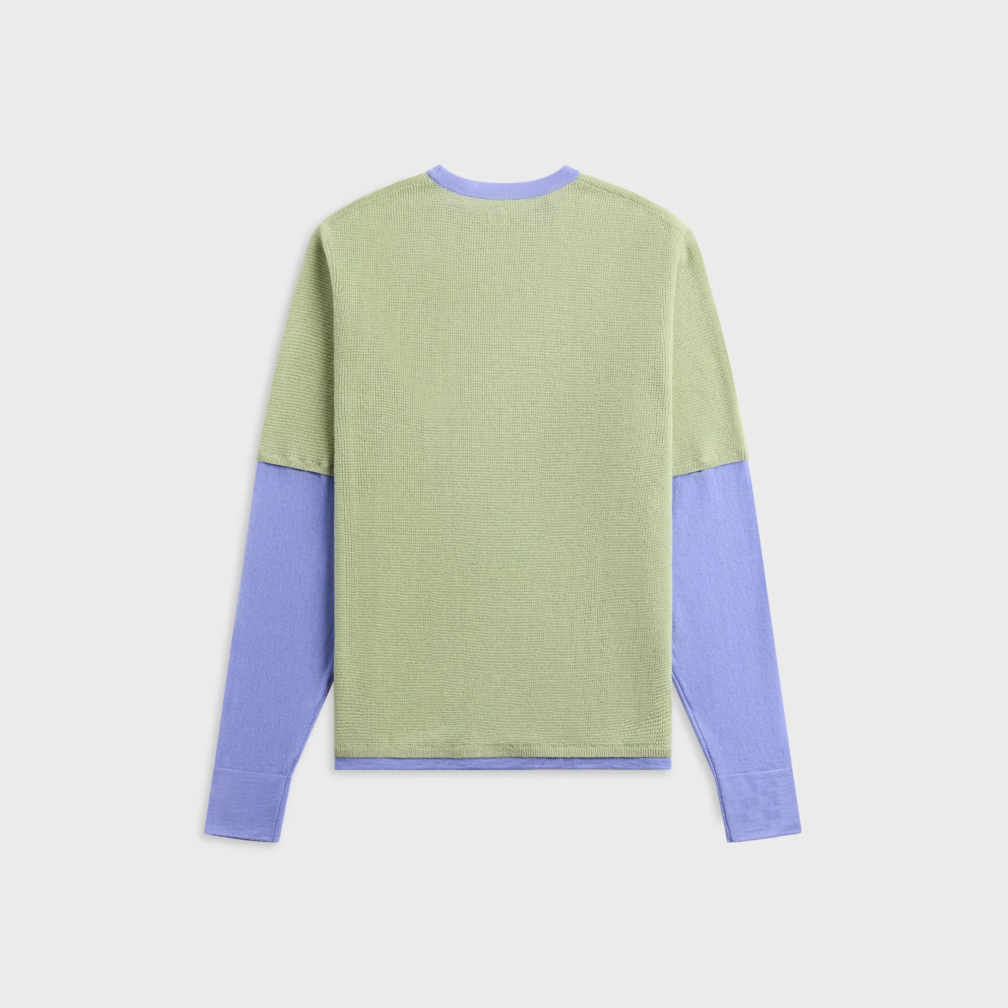 ADRIAN CASHMERE Double Layer - Sage / Lavender sold by Kith product image thumbnail 2