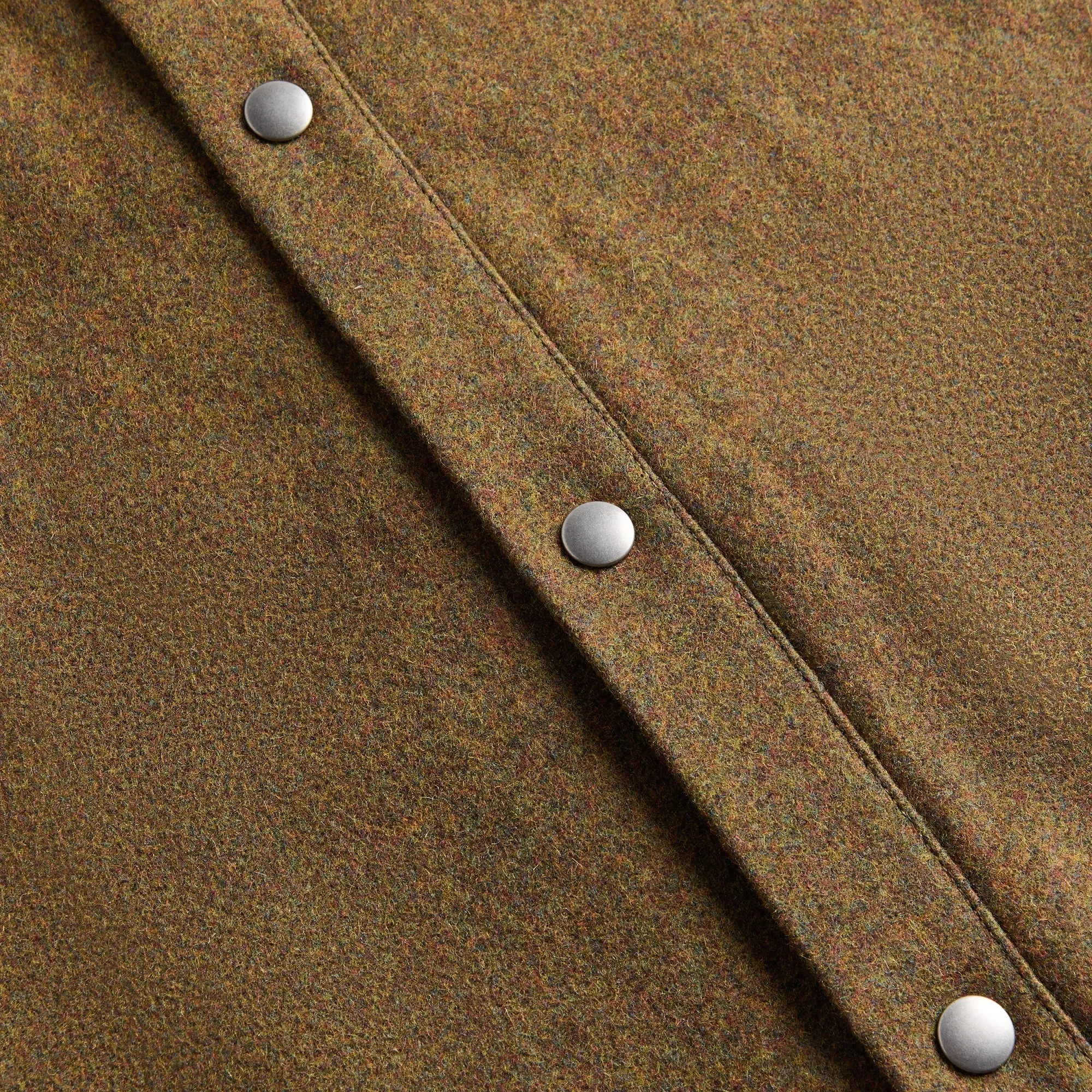 A.P.C. Surchemise À Boutons-Pression Shirt - Heather Green sold by Kith product image thumbnail 3