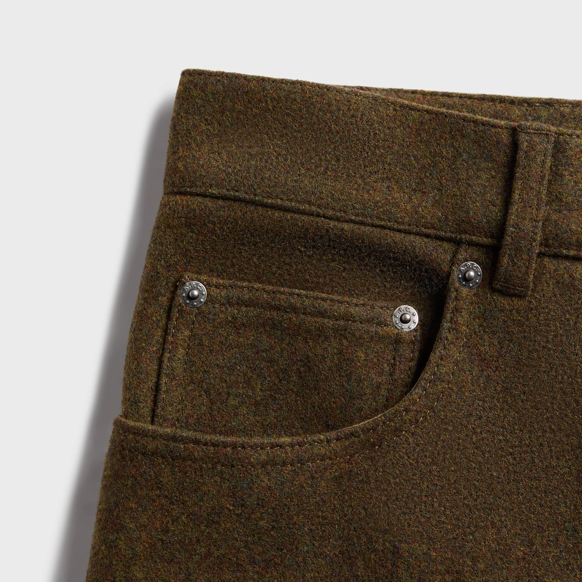 A.P.C. Jean Clyde Jeans - Heather Green sold by Kith product image thumbnail 3