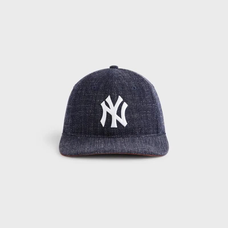 &Kin & '47 for the New York Yankees Wool Denim Franchise LS Cap - Blue Navy sold by Kith