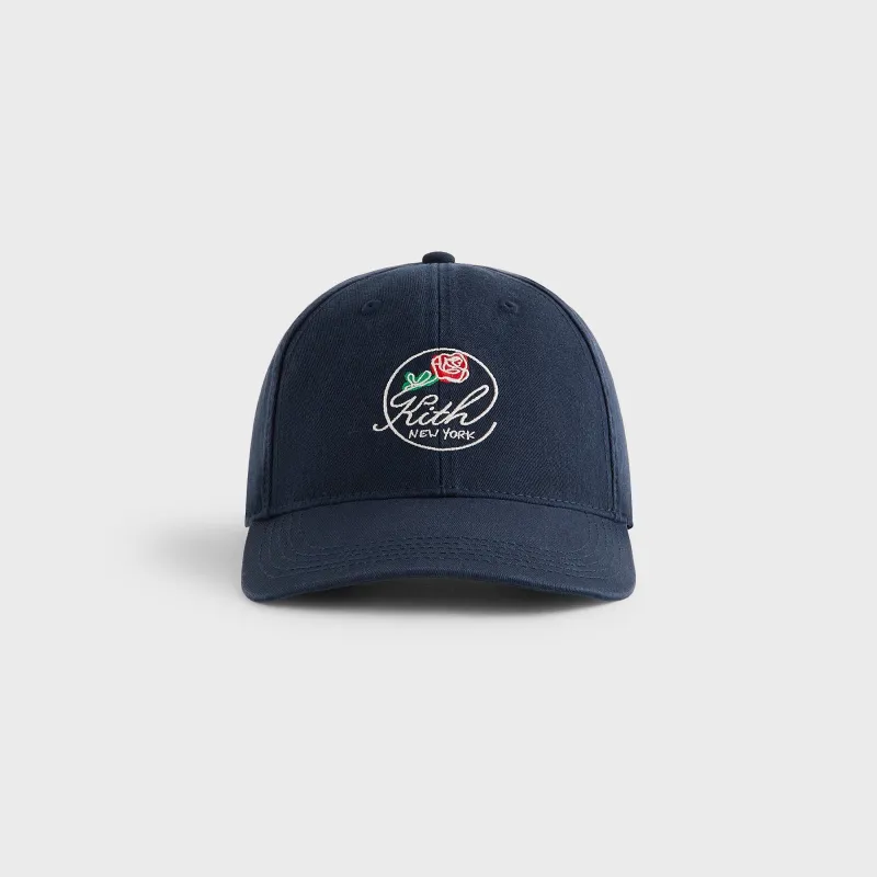 Kith Washed Twill Aaron Classic Cap - Nocturnal sold by Kith