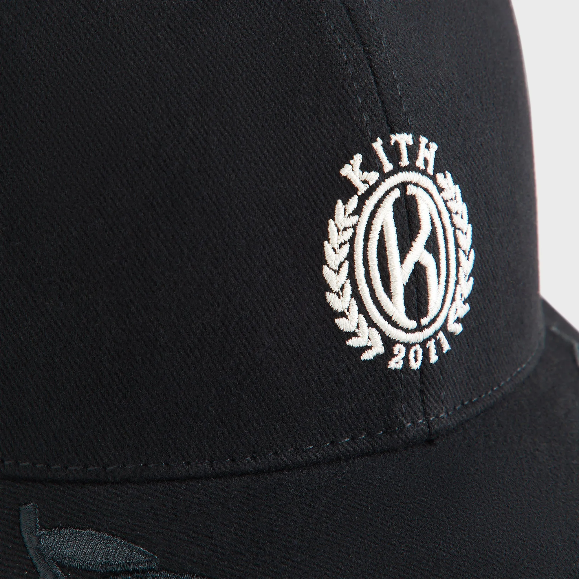 Kith Heavy Twill Aaron Classic Cap - Black sold by Kith product image thumbnail 4
