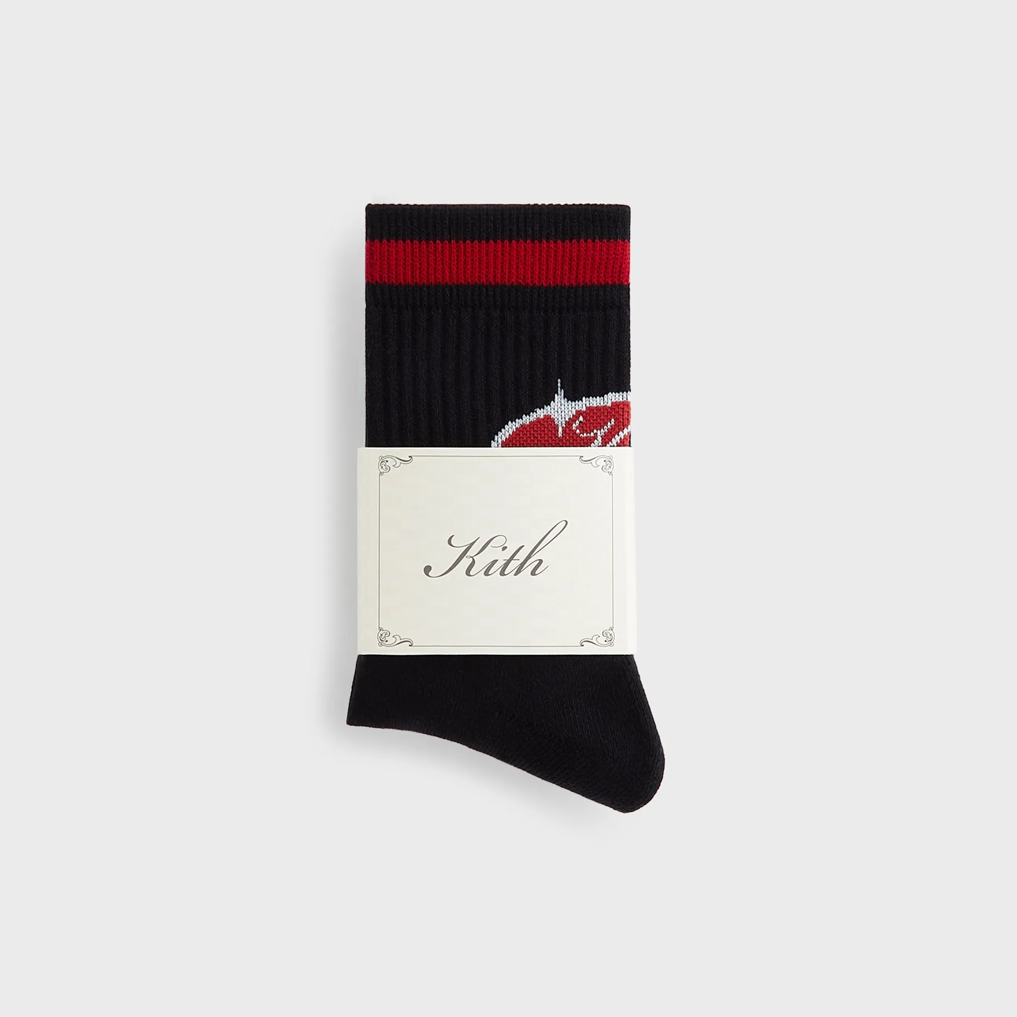 Kith 3-Pack Striped Cotton Mid Crew Socks - Multi sold by Kith product image thumbnail 2