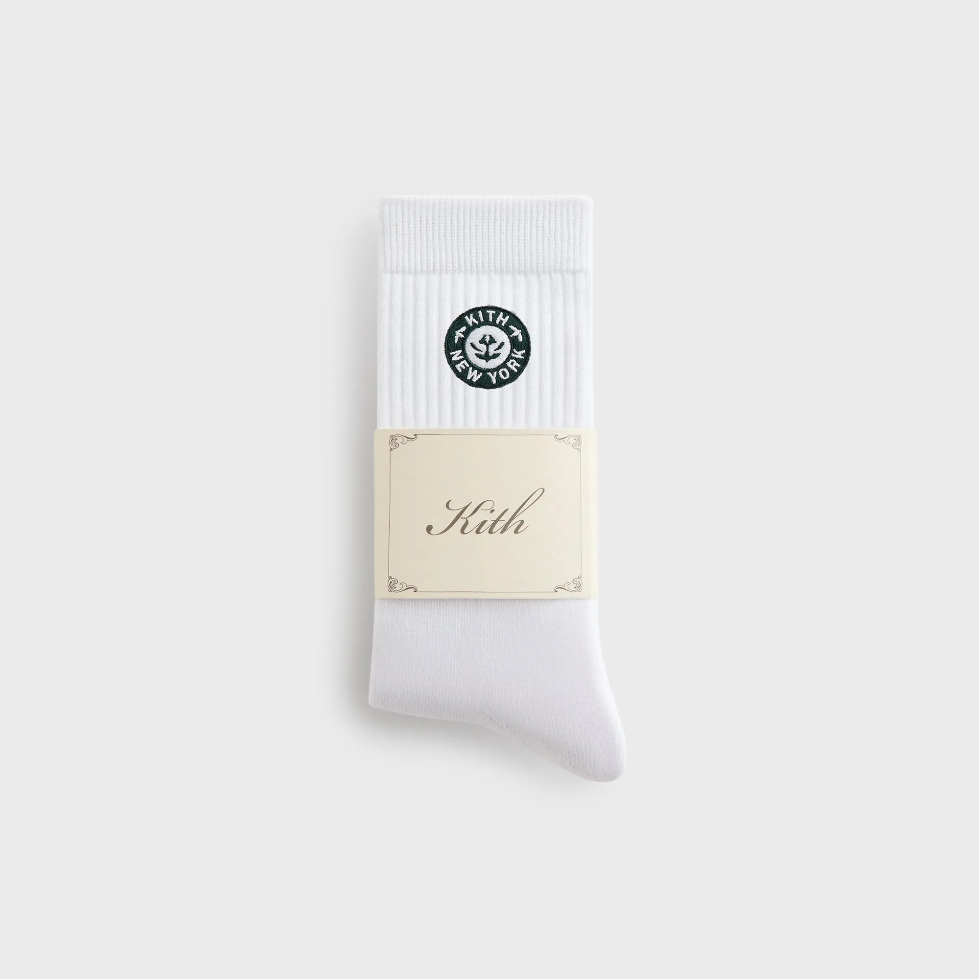 Kith 3-Pack Rose Script Cotton Crew Socks - Multi sold by Kith product image thumbnail 2