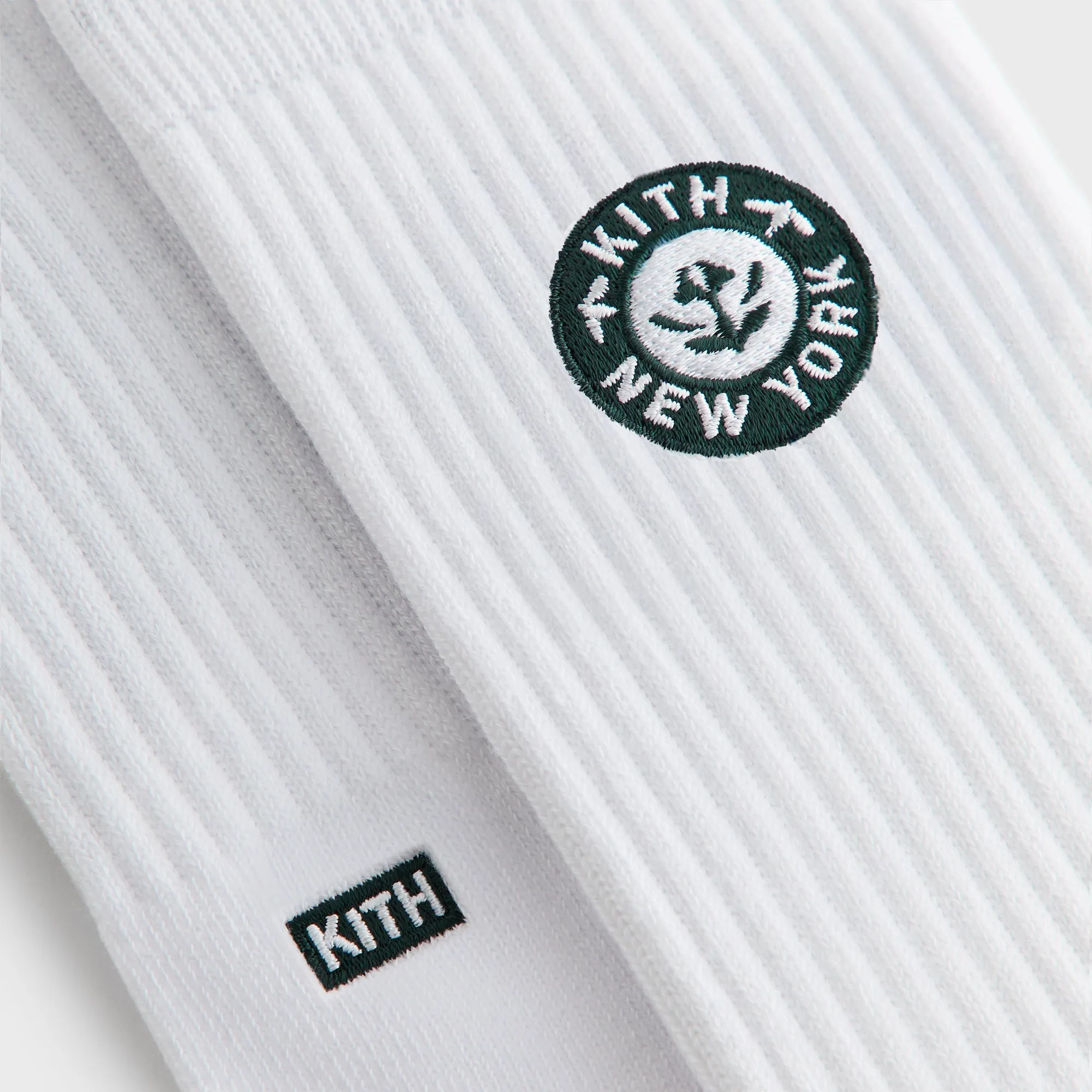 Kith 3-Pack Rose Script Cotton Crew Socks - Multi sold by Kith product image thumbnail 3