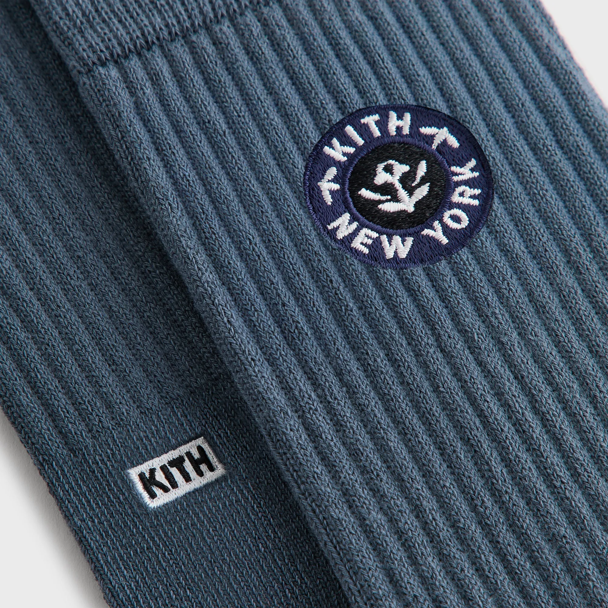 Kith 3-Pack Rose Script Cotton Crew Socks - Multi sold by Kith product image thumbnail 4