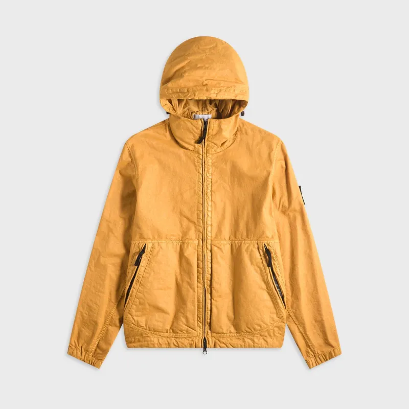Stone Island Nylon Panama-TC Hooded Jacket - Mustard made by Stone Island
