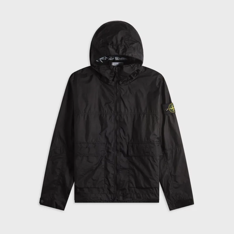 Stone Island Membrana 3L TC Bomber Jacket - Black sold by Kith