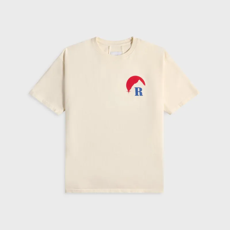 Rhude Moonlight Regatta Tee - Vintage White / Red / Blue sold by Kith