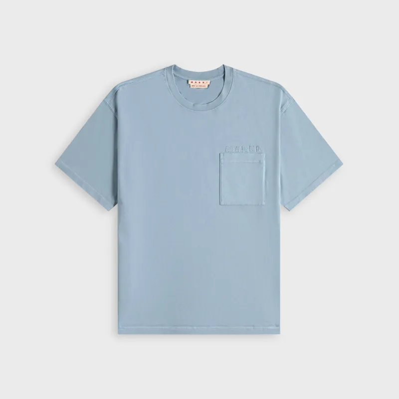Marni Short Sleeve Tee - Sky made by Marni