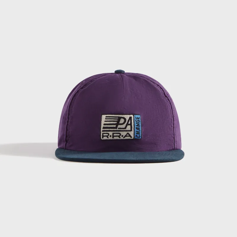 by Parra Changed 5 Panel Cap - Purple sold by Kith