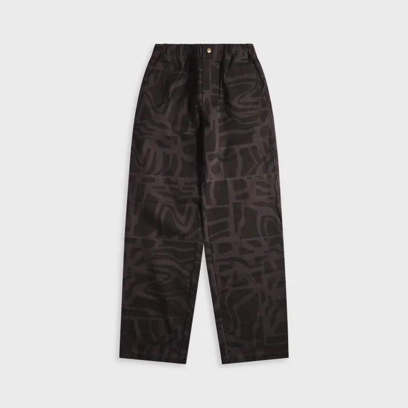 by Parra Broken FTP Pant - Black sold by Kith