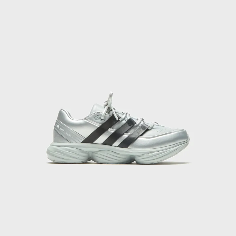 adidas x Entire Studios Lightblaze POD - Matte Silver / Silver Metallic / Core Black sold by Kith