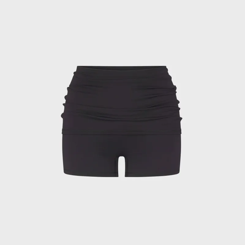 NikeSKIMS Fold-Over Waistband Shorts - Obsidian made by Kith