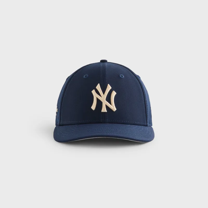 Kith & New Era for the New York Yankees Midweight Double Weave 59FIFTY Low Profile Fitted Cap - Nocturnal sold by Kith