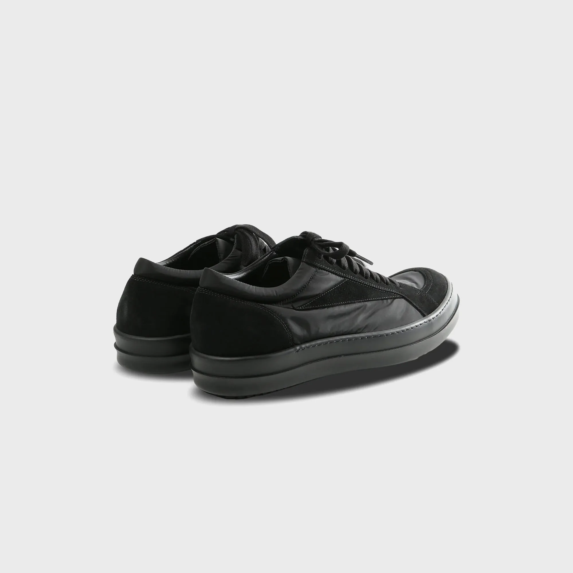 Rick Owens Vintage Lace Up Sneakers - Black / Black / Black sold by Kith product image thumbnail 3