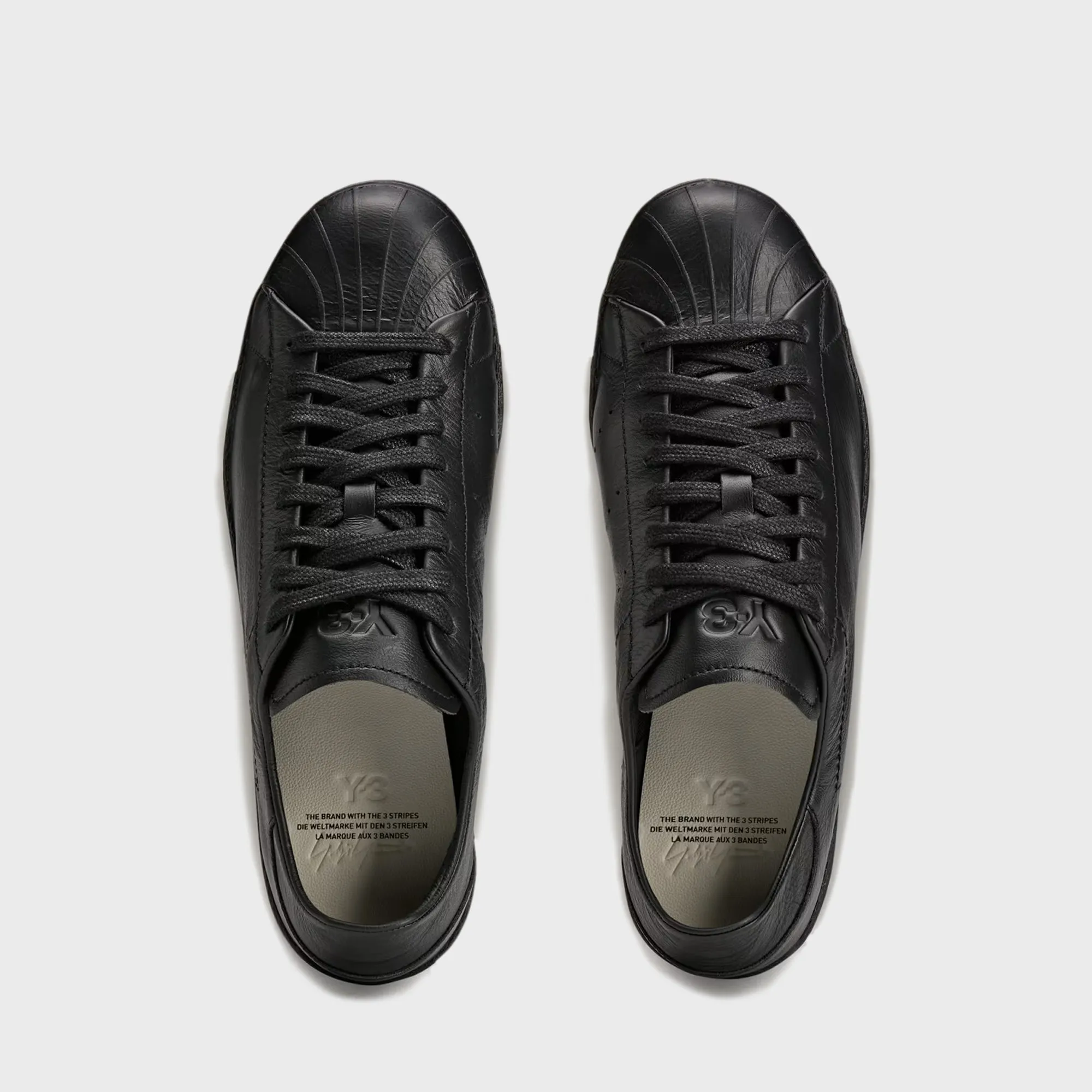 adidas x Y-3 Superstar - Black / Black / Black sold by Kith product image thumbnail 4