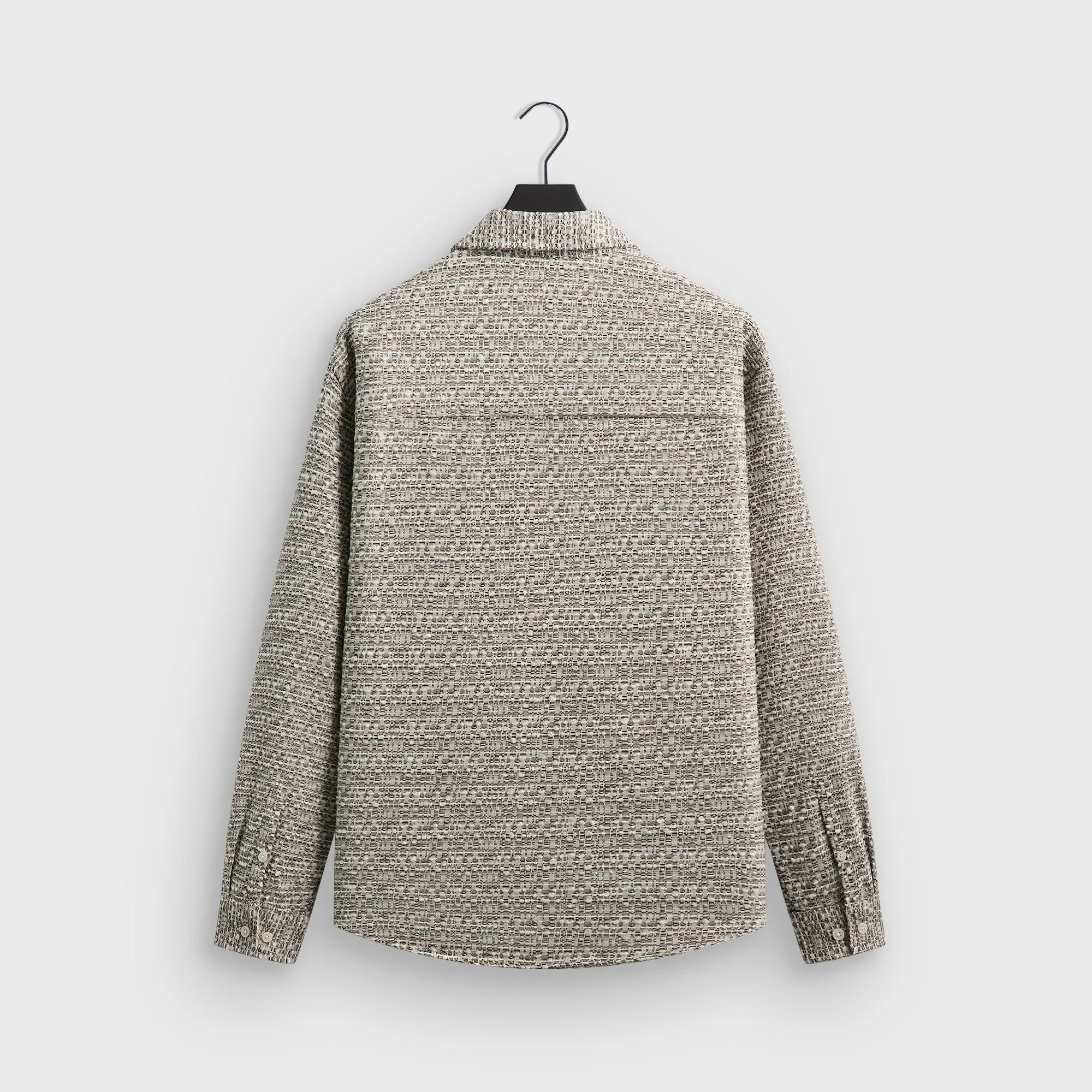 Kith Mixed Weave Apollo Shirt - Overcast sold by Kith product image thumbnail 3