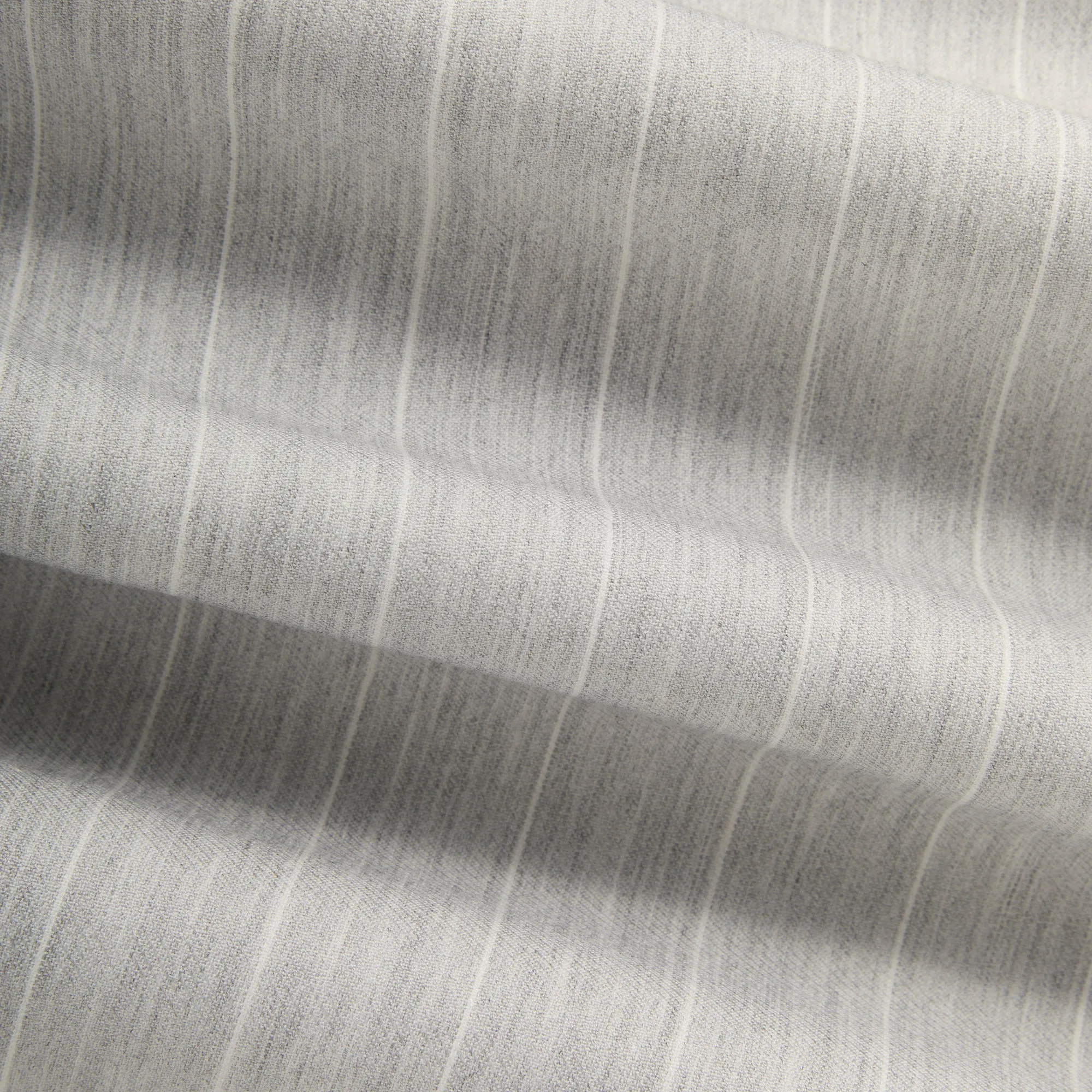 Kith Pinstripe Eli Pleated Trouser - Light Heather Grey sold by Kith product image thumbnail 4