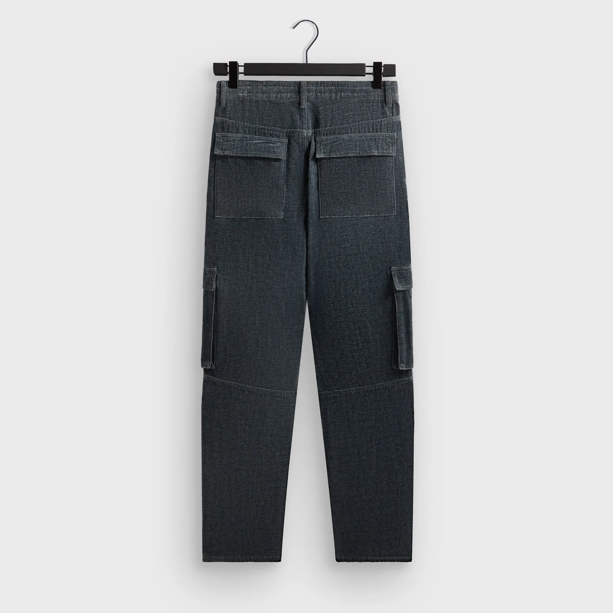 Kith Indigo Velour Zane Cargo Pant - Placid sold by Kith product image thumbnail 3